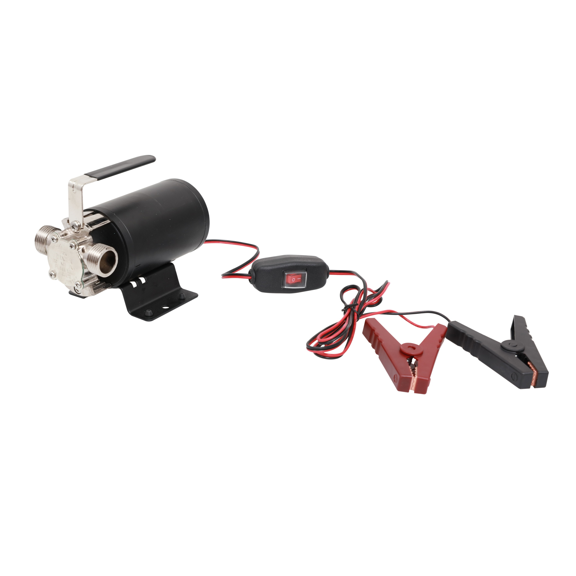 Pump Industrial 12V DC Utility Transfer Pump — 11 GPM, 330 Gal. Tank Capacity, 72in. Hose, Model# 2A-TP002